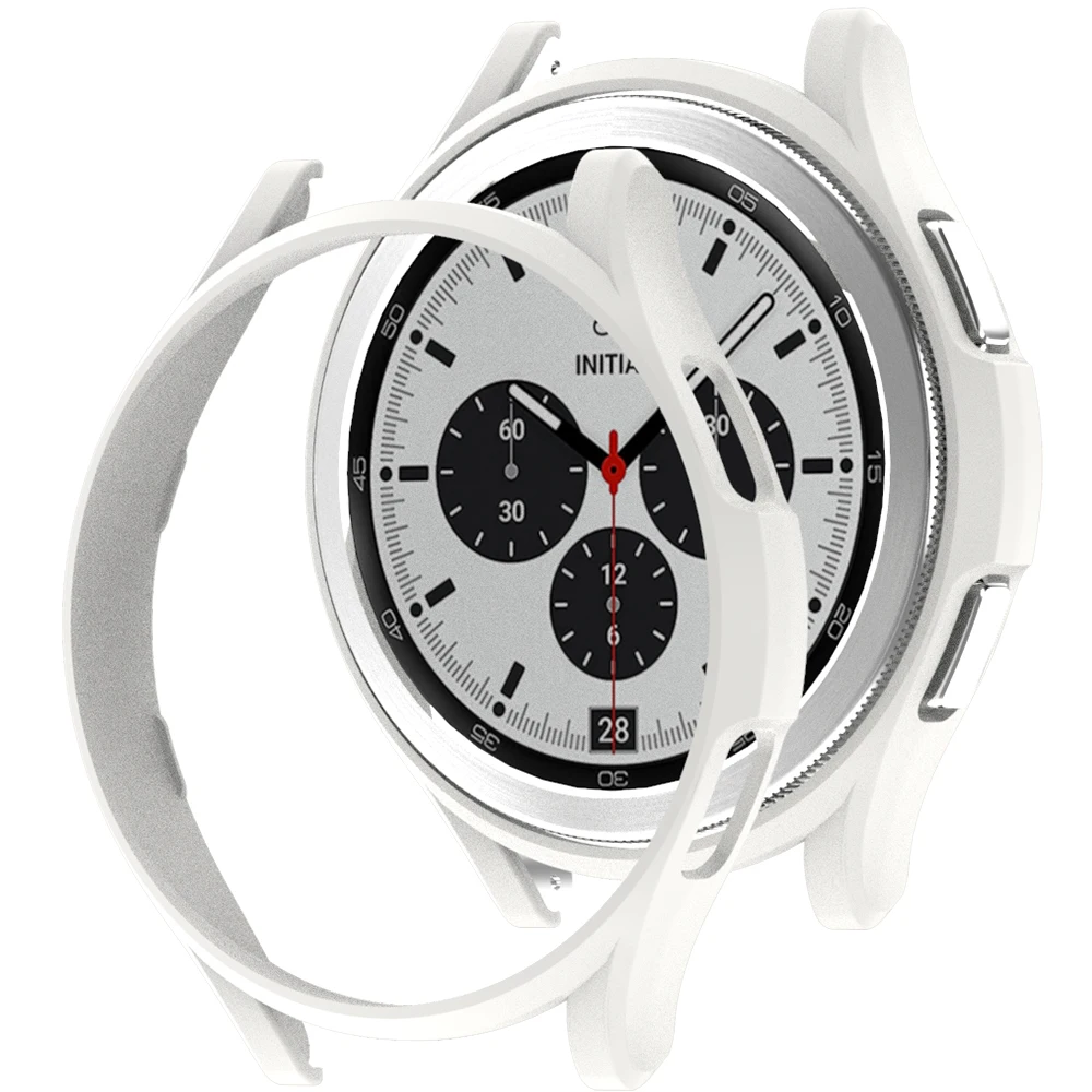 Watch Cover for Samsung Galaxy Watch 4 Classic 42mm 46mm PC Case All-Around Protective Bumper Shell for Watch 6 Classic 43 47mm