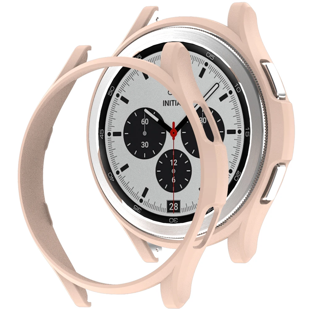 Watch Cover for Samsung Galaxy Watch 4 Classic 42mm 46mm PC Case All-Around Protective Bumper Shell for Watch 6 Classic 43 47mm