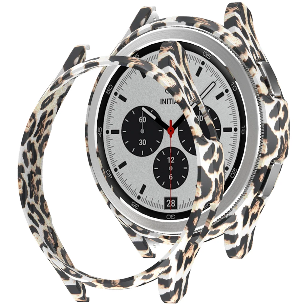 Watch Cover for Samsung Galaxy Watch 4 Classic 42mm 46mm PC Case All-Around Protective Bumper Shell for Watch 6 Classic 43 47mm
