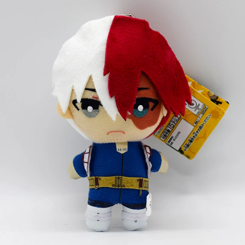 15CM My Hero Academia Anime Izuku Midoriya Katsuki Bakugou Shouto Todoroki Plush Pendant Toy Soft Plush Doll Gift