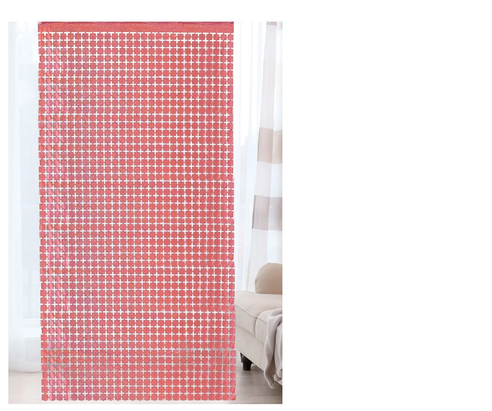 2 Pack Party Glitter Curtain Backdrop Decorations Silver Rose Gold Laser Party Curtain for Birthday Wedding Party Background