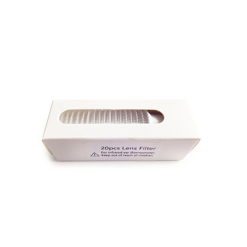 20 Pcs Ear Thermometer Cover Lens Filters Probe Cover Caps For Braun Thermoscan 7.6*3*2.8mm