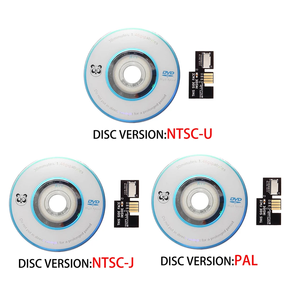 SD2SP2 Adapter TF Card Reader Replacement+Swiss Boot Disc Mini DVD for Nintendo Gamecube NTSC-U/NTSC-J/PAL Game Accessories