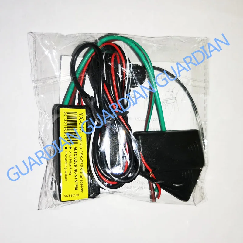 2.4GHz RFID Portable Immobilizer Wireless Engine Automatic Lock Car Alarm System Anti-Hijacking Circuit Cut Off Device Smart Key