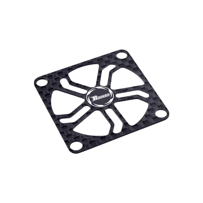 Rocket Carbon Cooling Fan Cover 40x40MM 30x30MM RC Motor / Electric Regulating Fan Protection Cover
