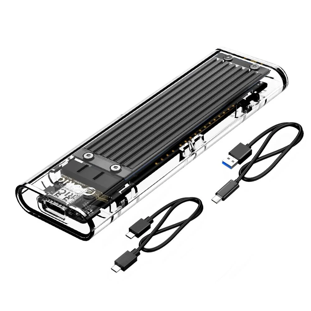 ORICO M2 SSD Case NVMe USB Type C Gen2 10Gbps PCIe SSD Case M2 SATA NGFF 5Gbps M.2 NVME Enclosure Disk Box M.2 SSD Case