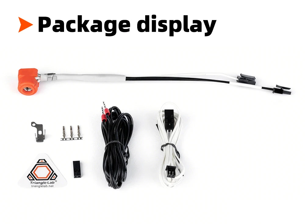 RS TriangleLab CHC® KIT Ceramic Heating Core Quick Heating Mini for Ender 3 V6 Hotend CR10 CR-10 CR-6 SE MK3S 3D Printer Hotend