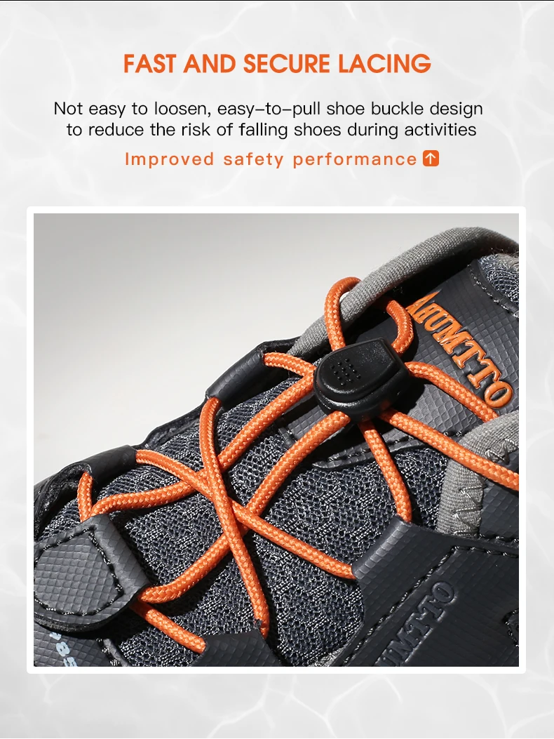 HUMTTO Brand Hiking Boots for Men Sneakers New Summer Trekking Sandals Male Breathable Outdoor Walking Climbing Water Shoes Mens