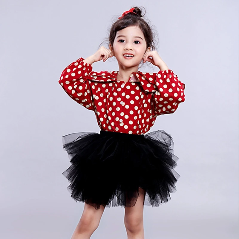 Fashion Girls Tutu Super Fluffy 6 Layers Petticoat Princess Ballet Dance Tutu Skirt Kids Cake Skirt Chritsmas Children Clothes