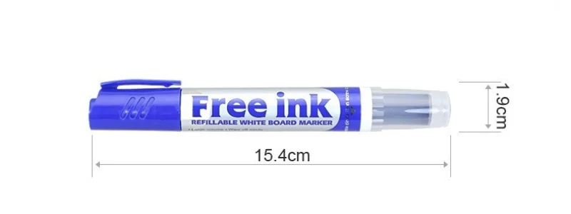 GXIN G218 10Pcs Erasable Whiteboard Refilled Pens Dry Eraser Marker For Offices Stationery Meeting School Use for Classroom