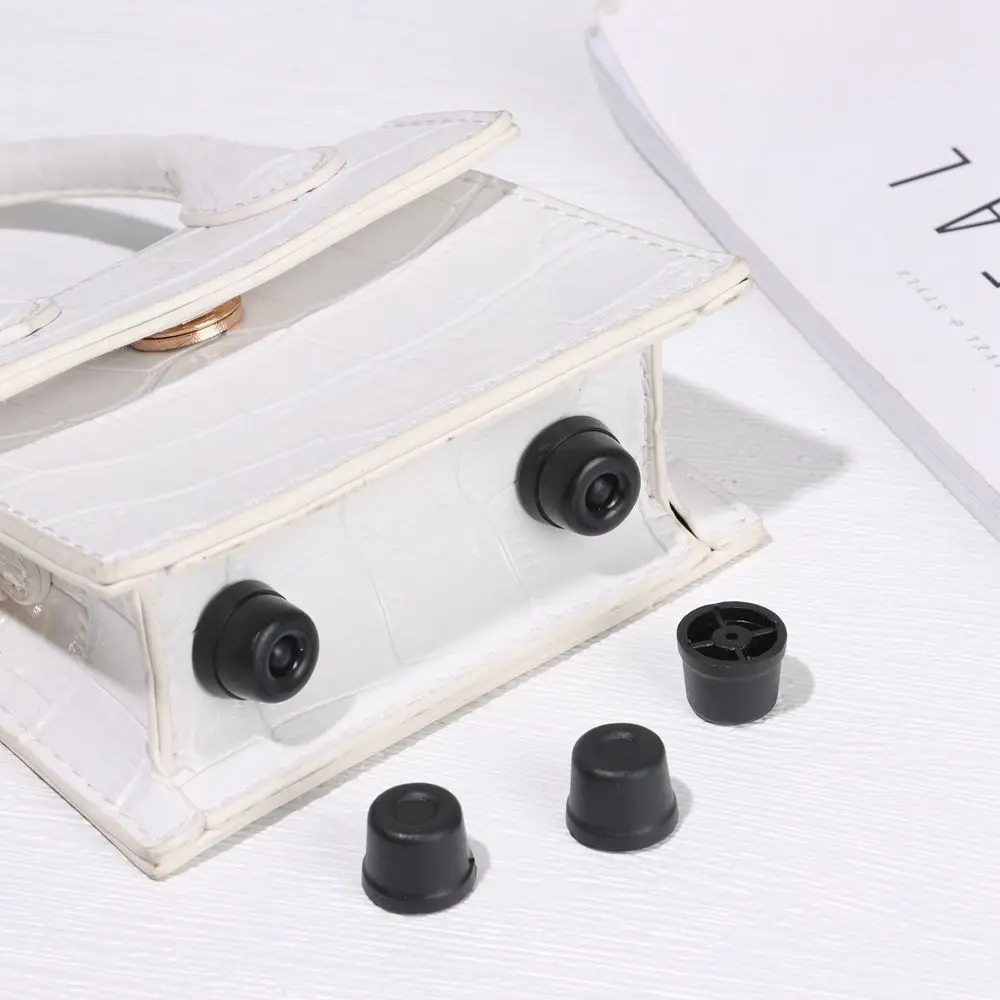 10pcs New 13 Styles DIY Craft Black Bag Replacement Luggage Feet Pads Suitcase Stand Feet Plastic Stud