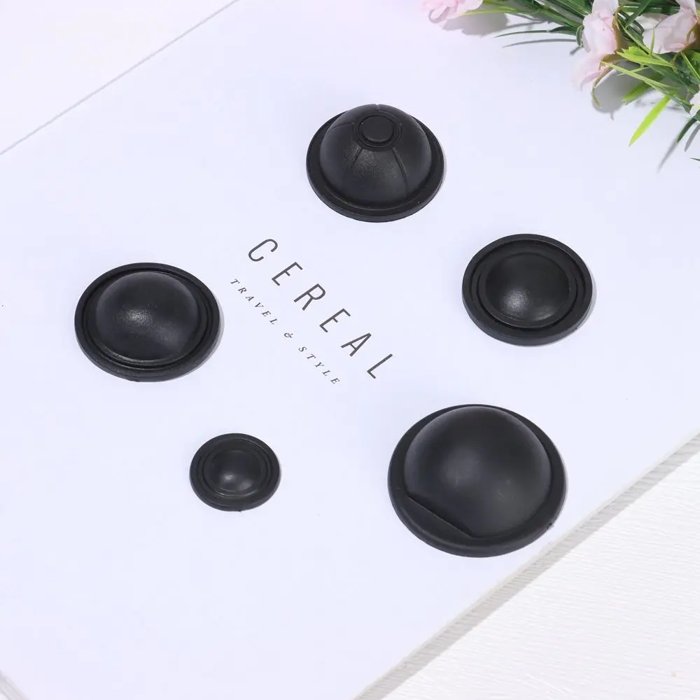 10pcs New 13 Styles DIY Craft Black Bag Replacement Luggage Feet Pads Suitcase Stand Feet Plastic Stud