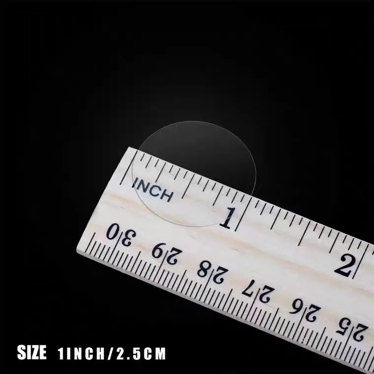 500Pcs Roll Transparent Self-adhesive Sealing Stickers 2CM2.5CM3CM3.8CM5CM Round Transparent Gift Packaging Seal Labels
