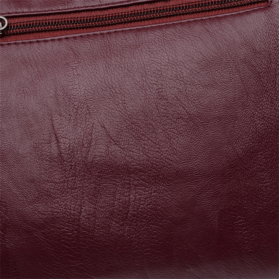 Fashion All-match Solid Color Messenger Bag High Capacity Womens Shoulder Bags 2021 New High Quality Pu Leather Women Handbag