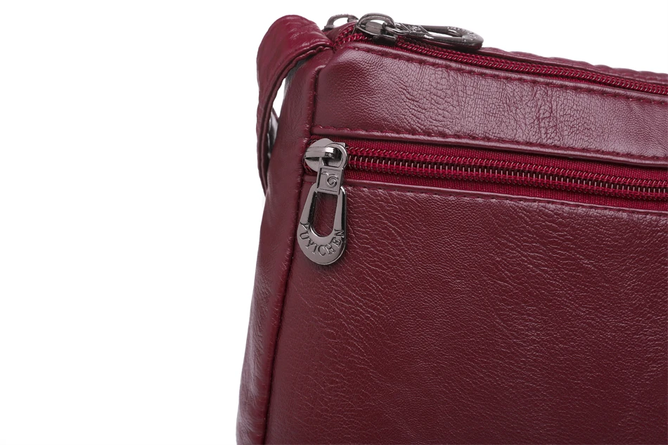 Fashion All-match Solid Color Messenger Bag High Capacity Womens Shoulder Bags 2021 New High Quality Pu Leather Women Handbag