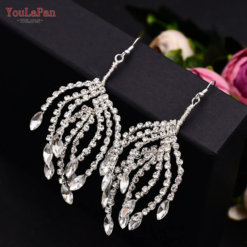 YouLaPan HP399 Vintage Bridal Crown And Tiara Shining Crystal Wedding Headband Bridal Hair Accessories Luxury Wedding Jewelry