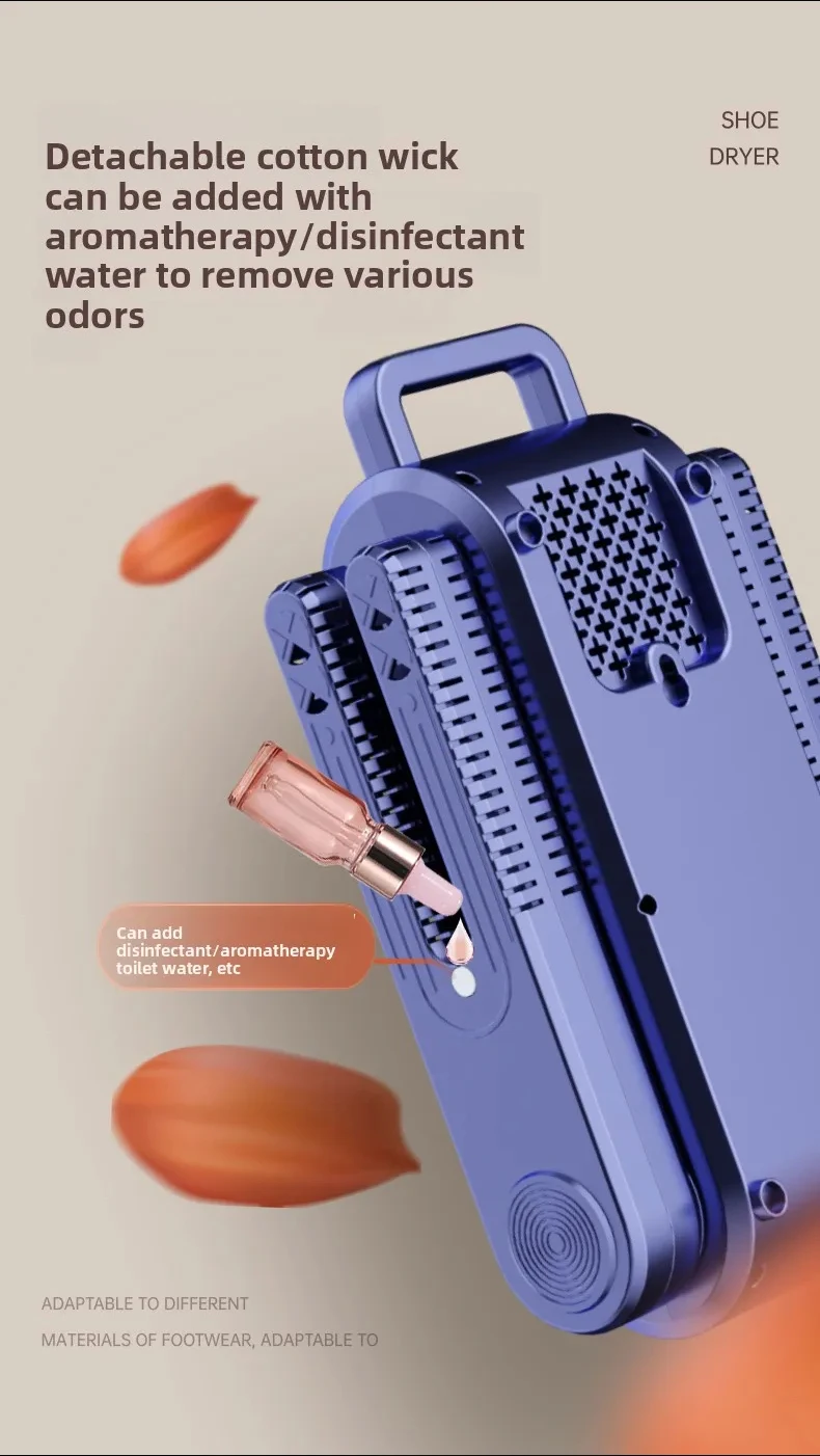 Intelligent Timer Shoe Dryer, Ultraviolet Sterilization And Deodorization Dryer, Foldable Quick-Drying Heater, Household Product