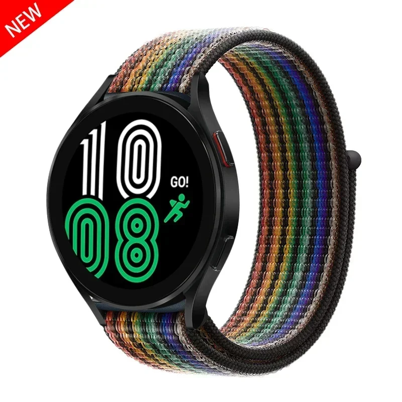 Nylon Loop Band For Amazfit GTS 4/3/2/2e Mini/GTR 4/3/2e/Balance/stratos 20mm/22mm Watch Bracelet for bip 5-3 pro-U-S-lite strap