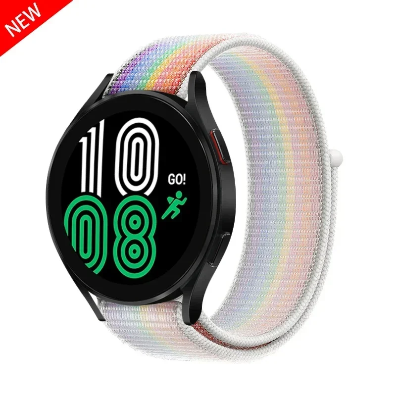 Nylon Loop Band For Amazfit GTS 4/3/2/2e Mini/GTR 4/3/2e/Balance/stratos 20mm/22mm Watch Bracelet for bip 5-3 pro-U-S-lite strap