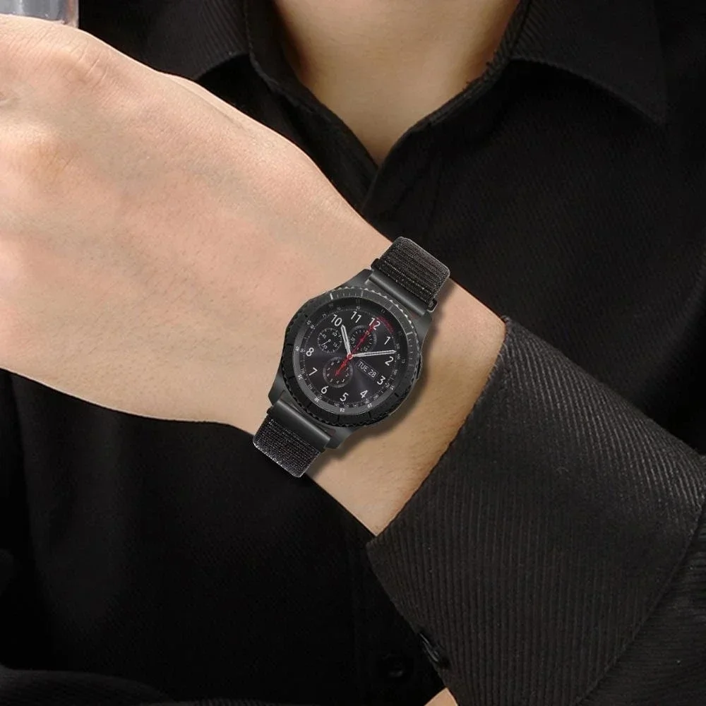 Nylon Loop Band For Amazfit GTS 4/3/2/2e Mini/GTR 4/3/2e/Balance/stratos 20mm/22mm Watch Bracelet for bip 5-3 pro-U-S-lite strap