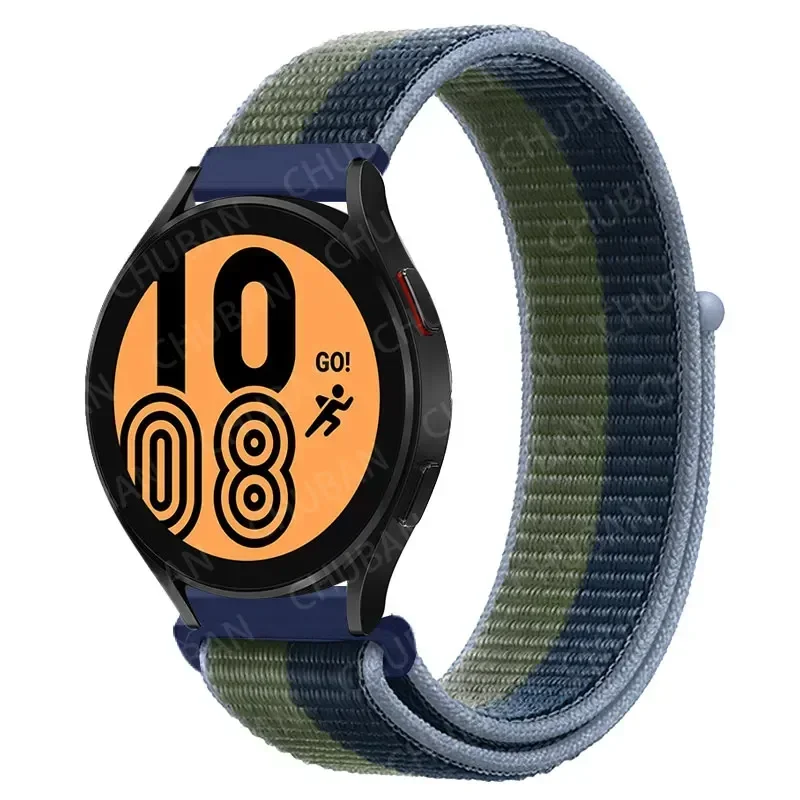 Nylon Loop Band For Amazfit GTS 4/3/2/2e Mini/GTR 4/3/2e/Balance/stratos 20mm/22mm Watch Bracelet for bip 5-3 pro-U-S-lite strap