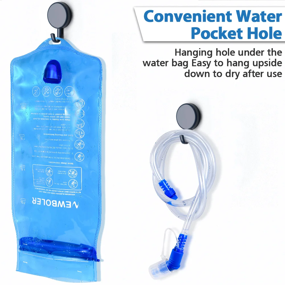 1.5L 2L 3L Water Bag Sports Backpack Bicycle Riding Water Bag Portable Food Grade Outdoor Drinking Water Bag Camping Water Bag