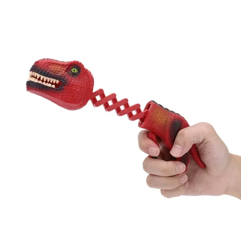 Children Dinosaur Toy Plastic Animal Toys Figures Grabber Claw Game Snapper Pick Up Novelty Kids Gift