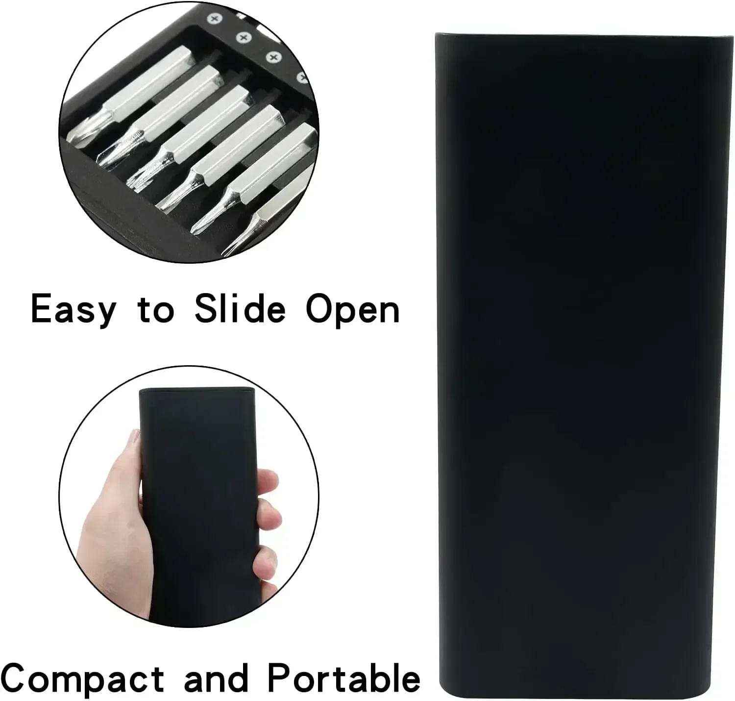 Precision Screwdriver Set Small Screw Driver with Torx Cross Head and Flat Head Magnetic Repair Tool for Electronics Watch DIY