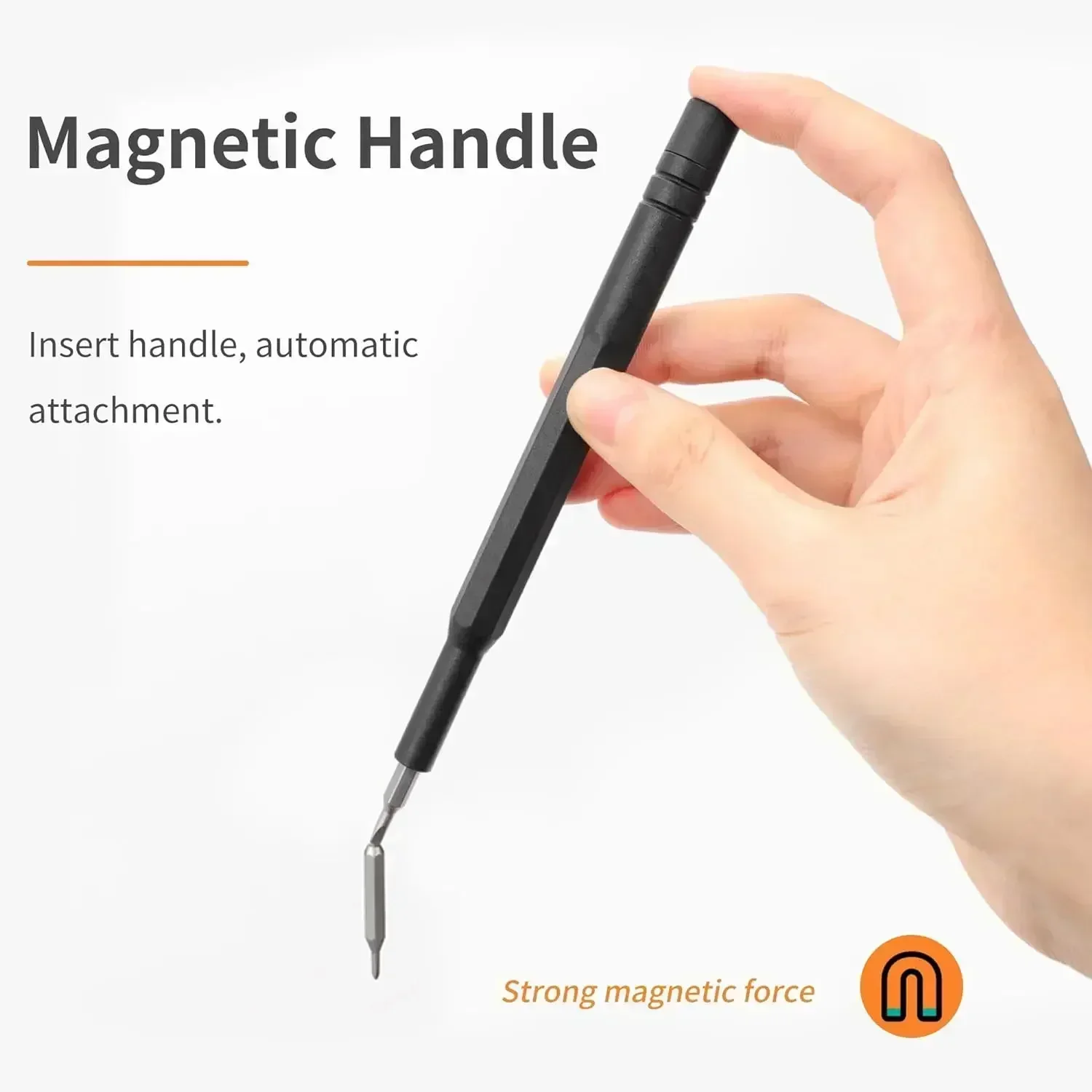 Precision Screwdriver Set Small Screw Driver with Torx Cross Head and Flat Head Magnetic Repair Tool for Electronics Watch DIY