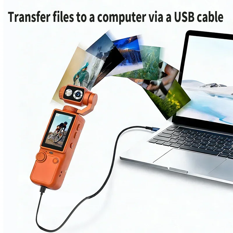 Lenovo 4K HD HandHold Wearable Camera Mini Travel Outdoor Portable Recorder Pocket Cam For Motorcycle and Vlogging  2026 New