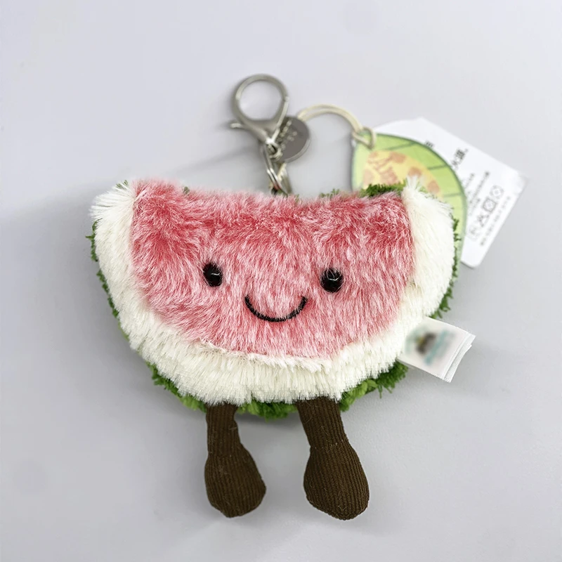 JC Golf ball plush keychain, grape keychain, jellyfish plush toy, hippopotamus, and plush elephant JC bag keychain