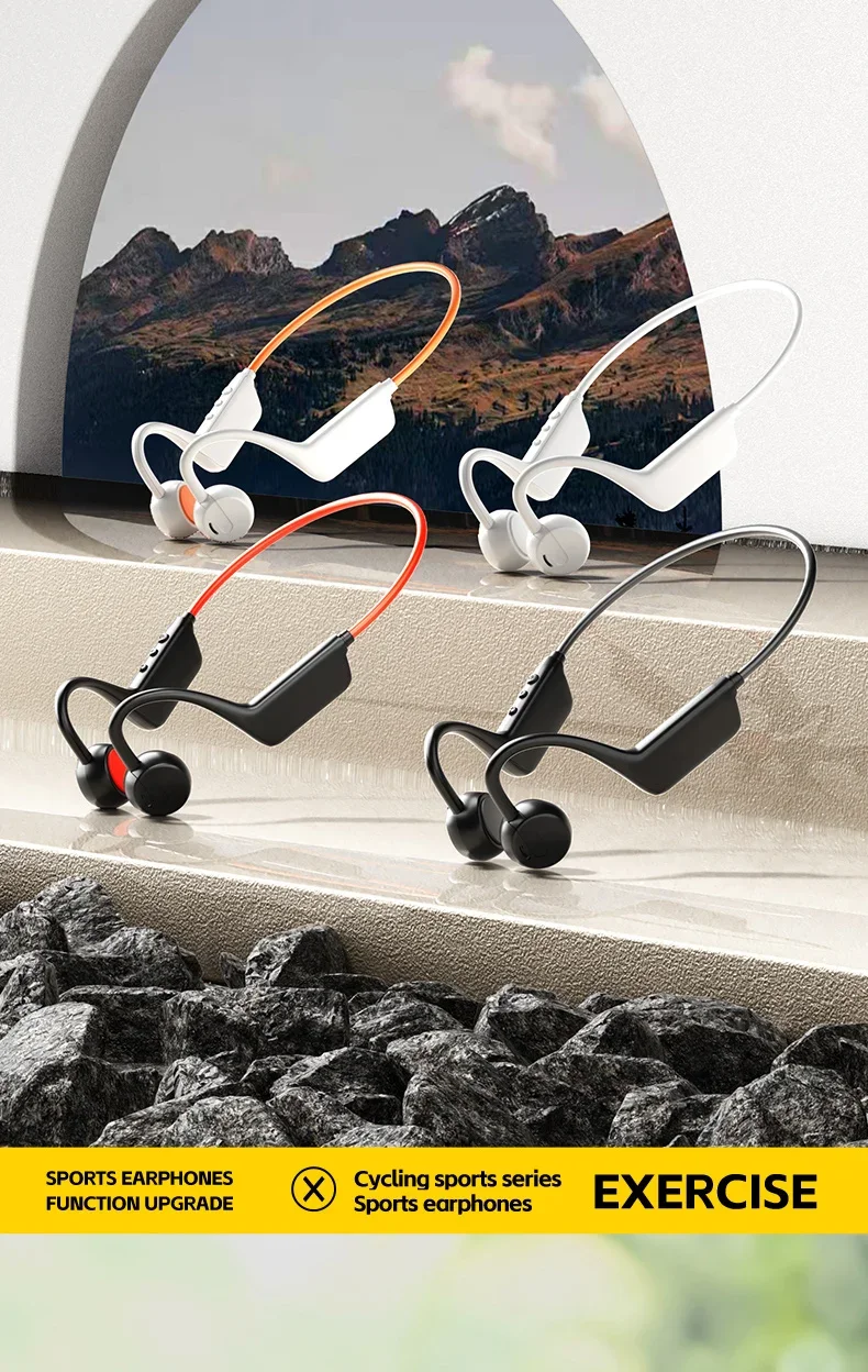 Real X7/X8 Wireless Bone Conduction Headset Headphone IPX8 Bluetooth 5.3 For Swimming Waterproof Exercise Fitness 2026