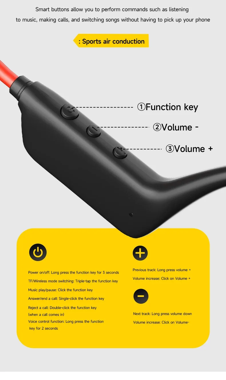 Real X7/X8 Wireless Bone Conduction Headset Headphone IPX8 Bluetooth 5.3 For Swimming Waterproof Exercise Fitness 2026