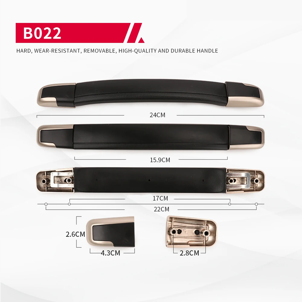 Travel Suitcase Luggage Handle Replacement Suitcase Travel Carry Handle with Spare Bag Parts