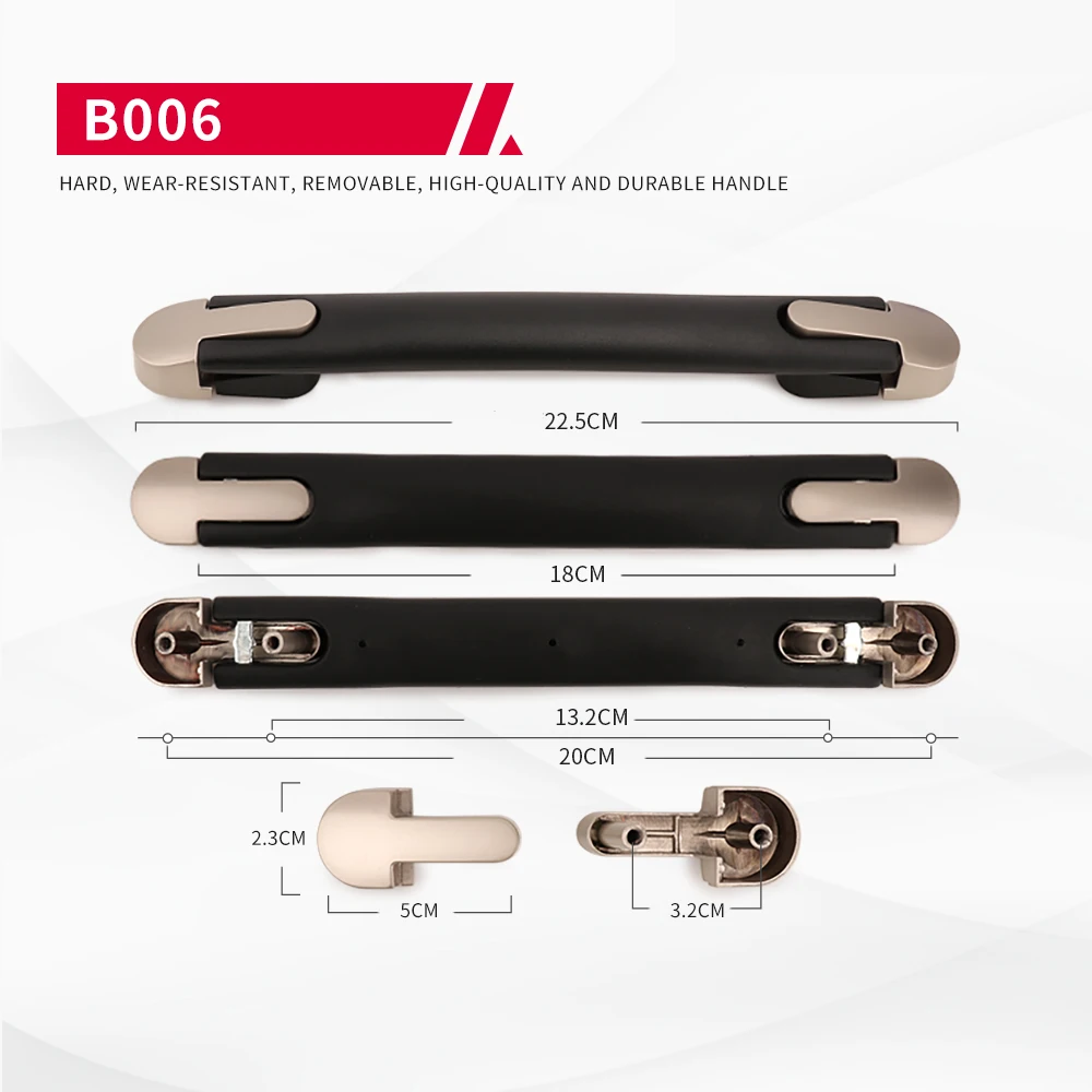 Travel Suitcase Luggage Handle Replacement Suitcase Travel Carry Handle with Spare Bag Parts