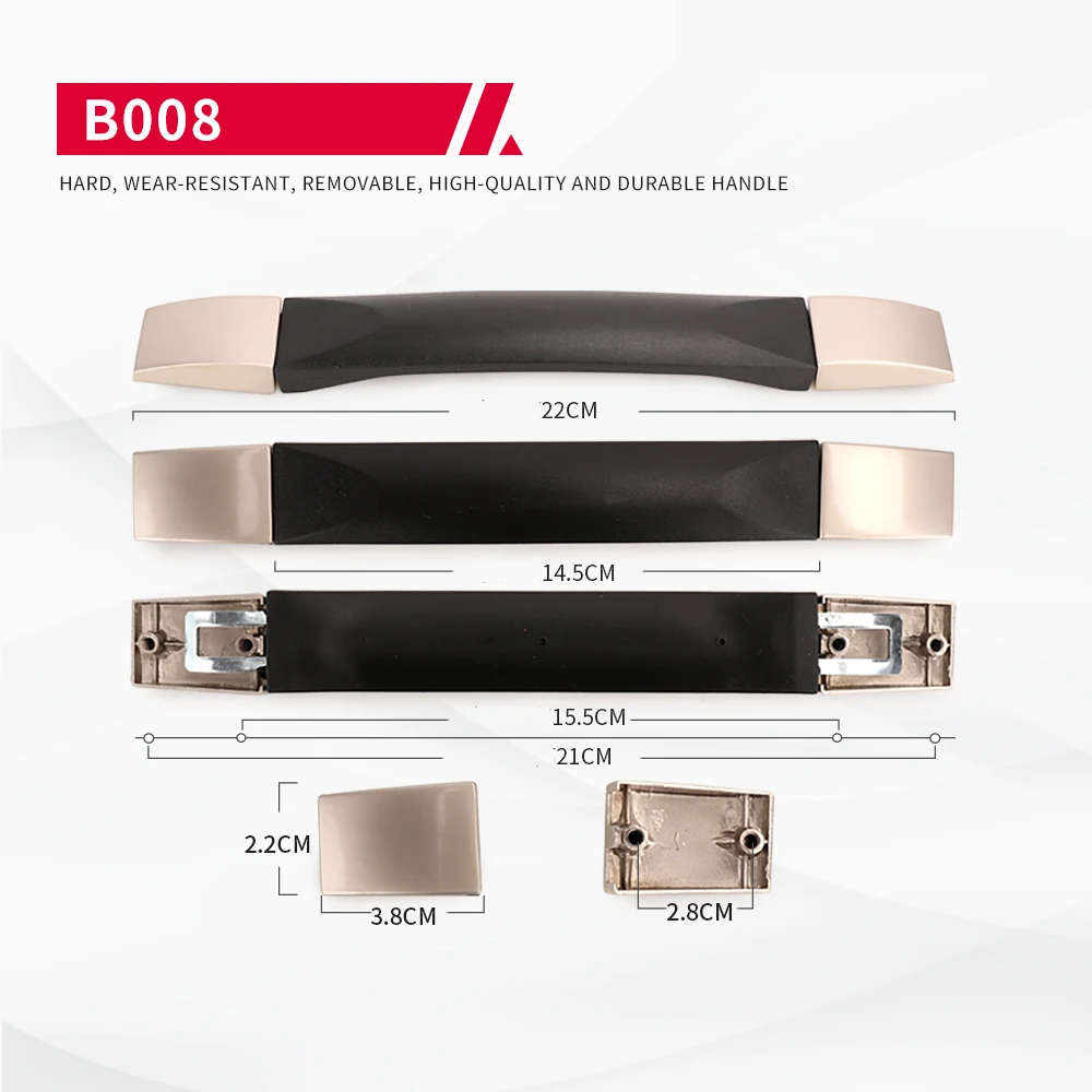 Travel Suitcase Luggage Handle Replacement Suitcase Travel Carry Handle with Spare Bag Parts