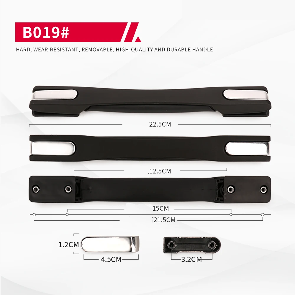 Travel Suitcase Luggage Handle Replacement Suitcase Travel Carry Handle with Spare Bag Parts