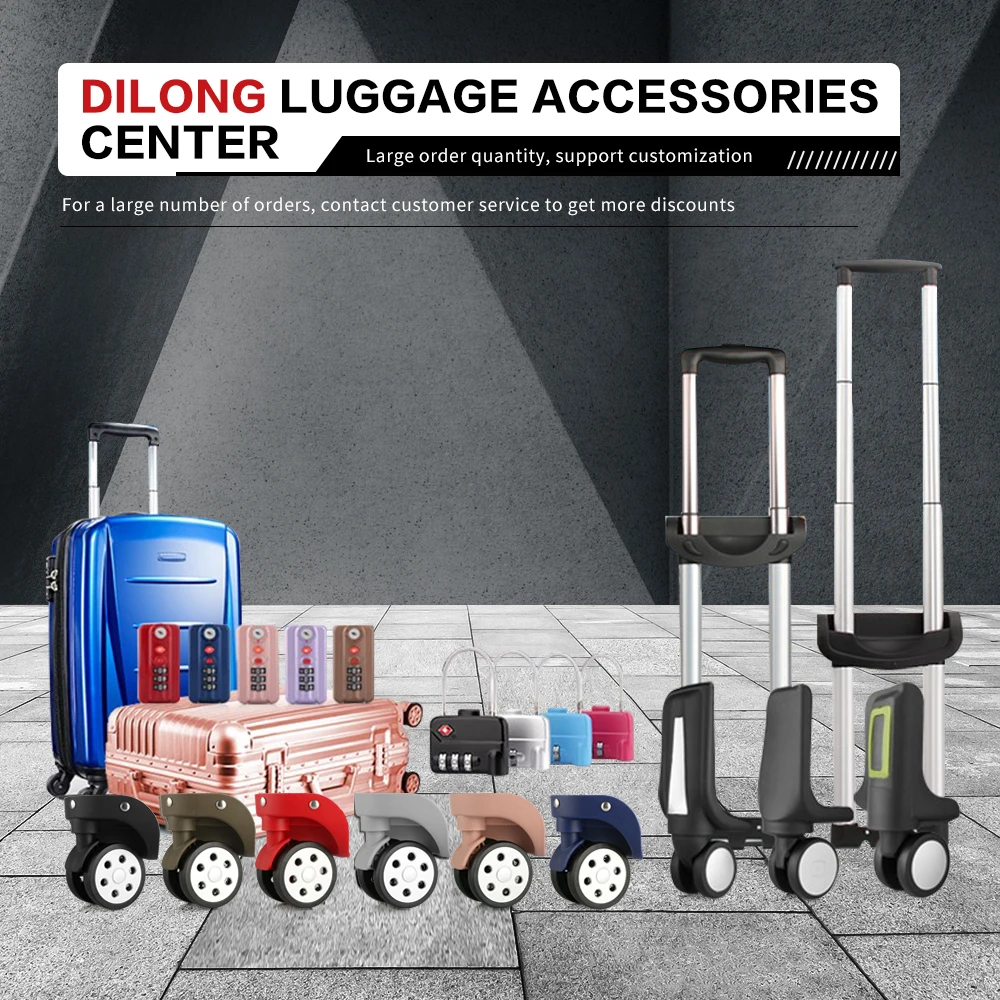 Travel Suitcase Luggage Handle Replacement Suitcase Travel Carry Handle with Spare Bag Parts