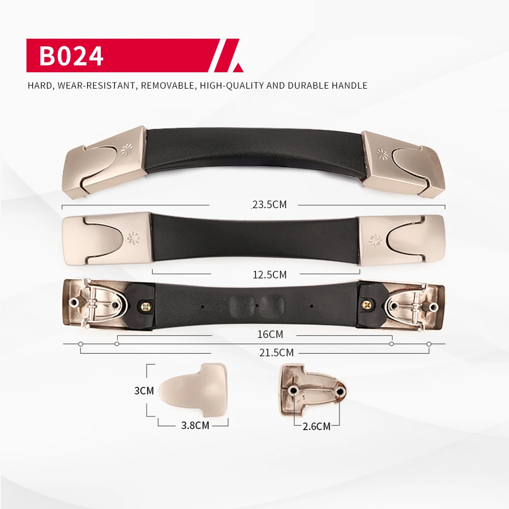 Travel Suitcase Luggage Handle Replacement Suitcase Travel Carry Handle with Spare Bag Parts