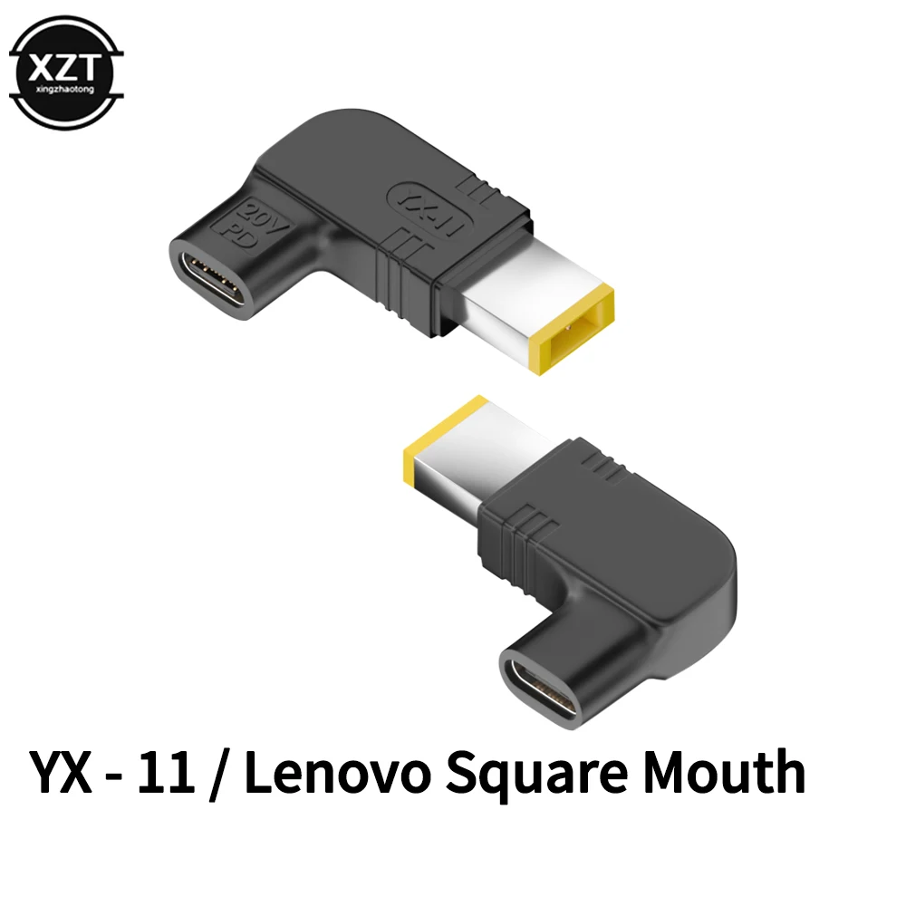 20V100W Laptop Power Adapter Connector DC Plug USB Type C Female to DC Male Jack Converter for Hp Dell Asus Acer Lenovo Notebook