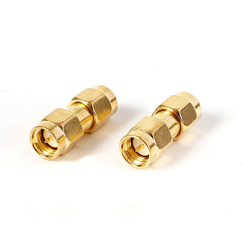2PCS SMA to SMA Adapter SMA Male Female to Male Female RP SMA Straight 3 Way Right Angle 90 135 Degree RF Connector for Antenna