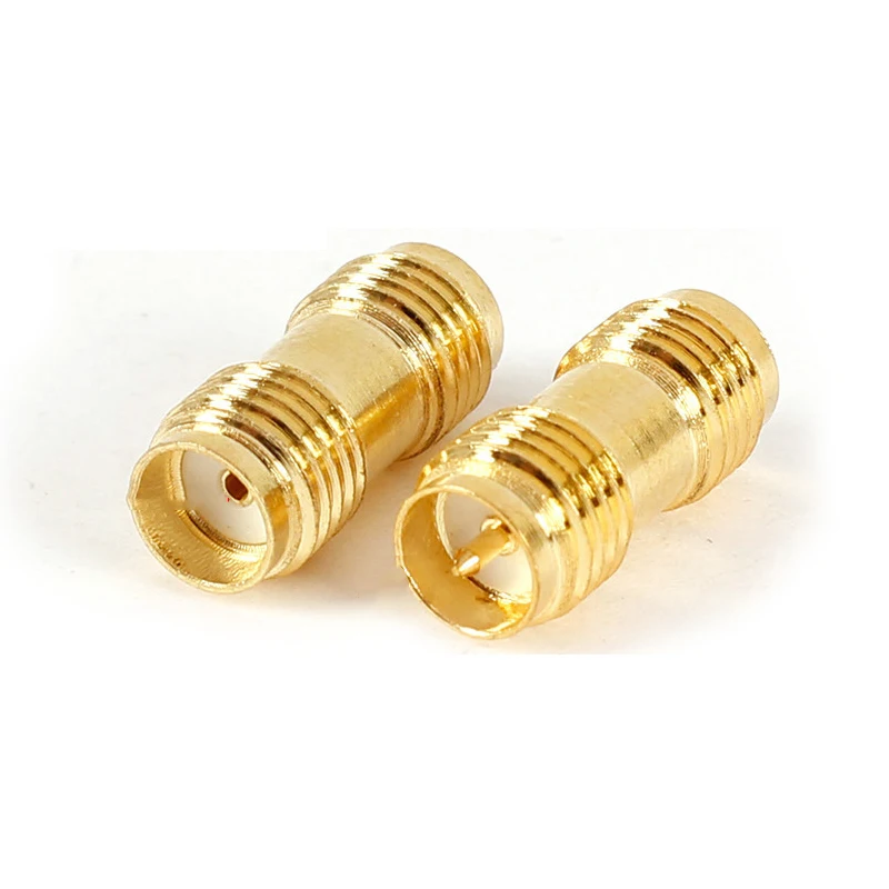 2PCS SMA to SMA Adapter SMA Male Female to Male Female RP SMA Straight 3 Way Right Angle 90 135 Degree RF Connector for Antenna