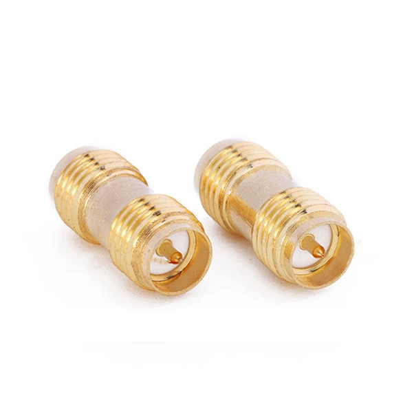 2PCS SMA to SMA Adapter SMA Male Female to Male Female RP SMA Straight 3 Way Right Angle 90 135 Degree RF Connector for Antenna