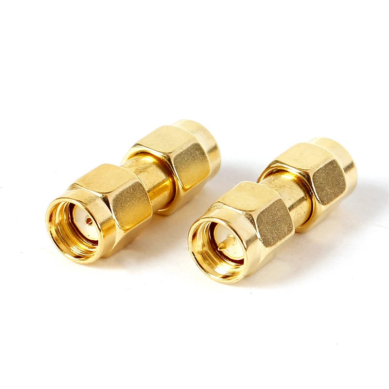 2PCS SMA to SMA Adapter SMA Male Female to Male Female RP SMA Straight 3 Way Right Angle 90 135 Degree RF Connector for Antenna