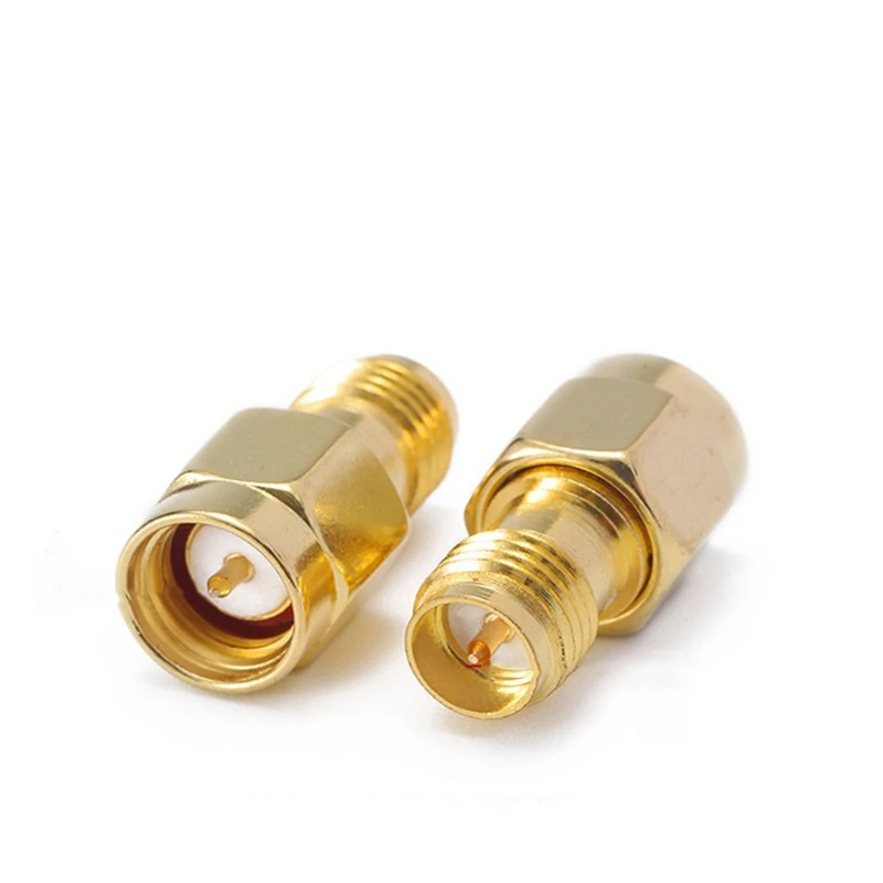 2PCS SMA to SMA Adapter SMA Male Female to Male Female RP SMA Straight 3 Way Right Angle 90 135 Degree RF Connector for Antenna
