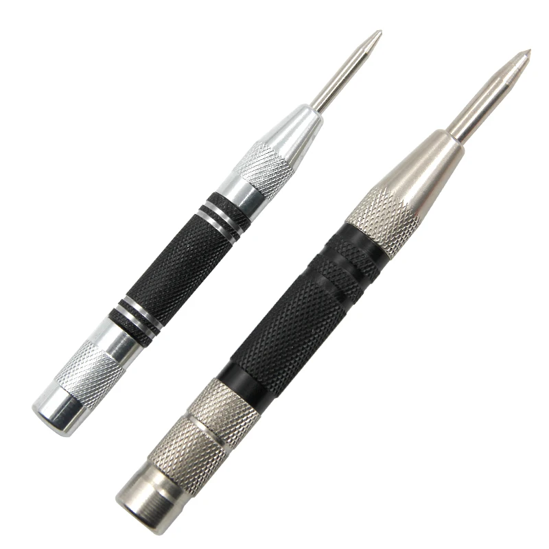 Spring Type Automatic Center Punch Locator Glass Striker Window Breaker Punch Centering Punch Punch Tool