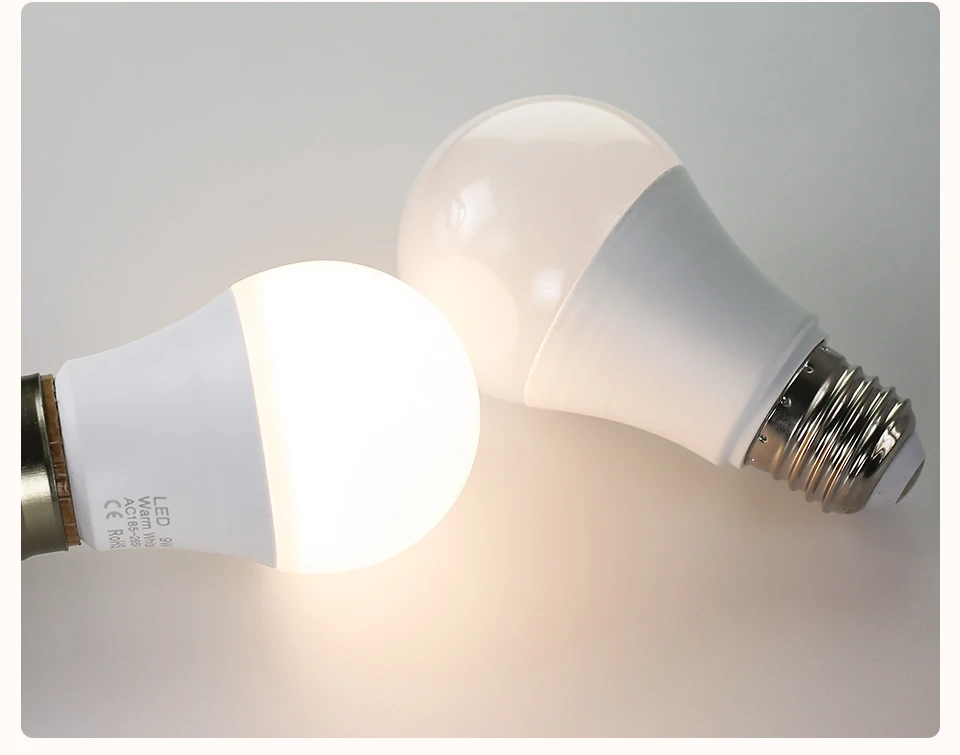 4pcs/lot E27 LED Bulb Lamps AC 220V SMD2835 3W 6W 9W 12W 15W 18W Lampada Led Light Bulbs Living Room Home Indoor LED Bulb