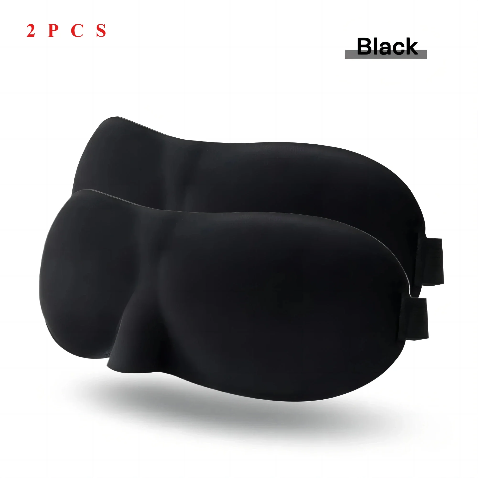 1/2/3 Pcs Sleeping Mask Cover Slaapmasker Blockout Eye Comfort Blindfold Concave Light with Women Men Aid Eye Travel