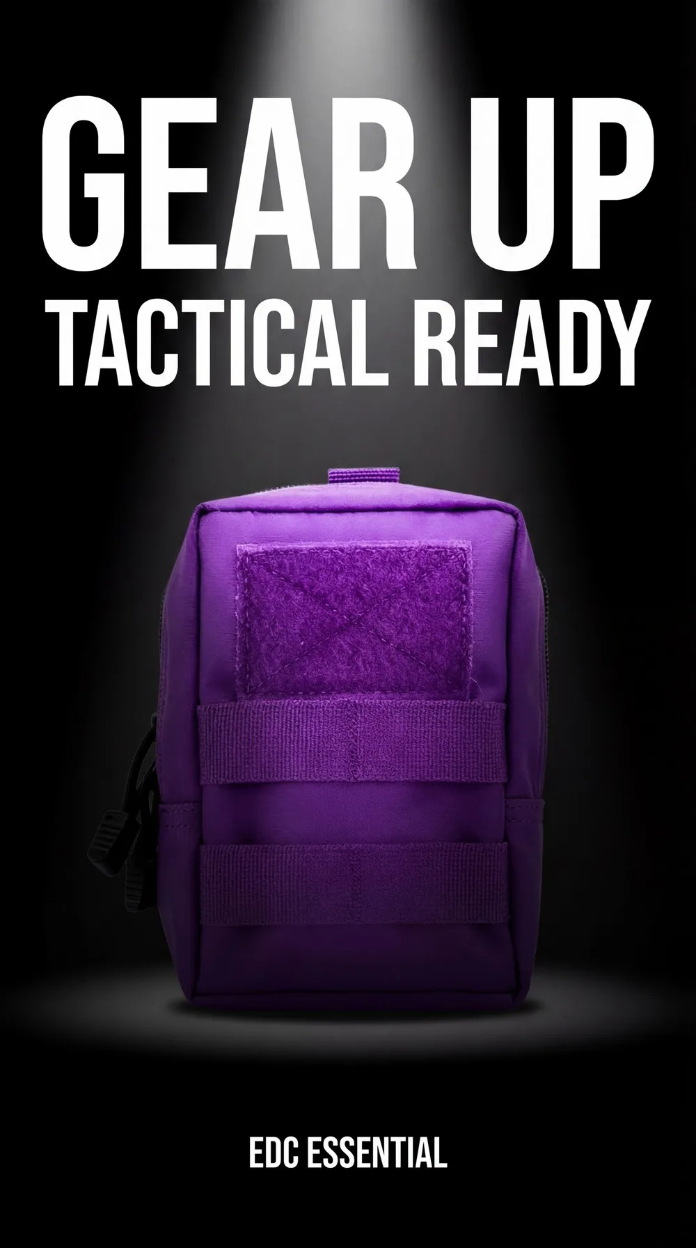 Tactical MOLLE Pouch EDC Utility First Aid Kit Bag Outdoor Waist Pack Water Resistant Nylon Gear Organizer for Hiking Camping