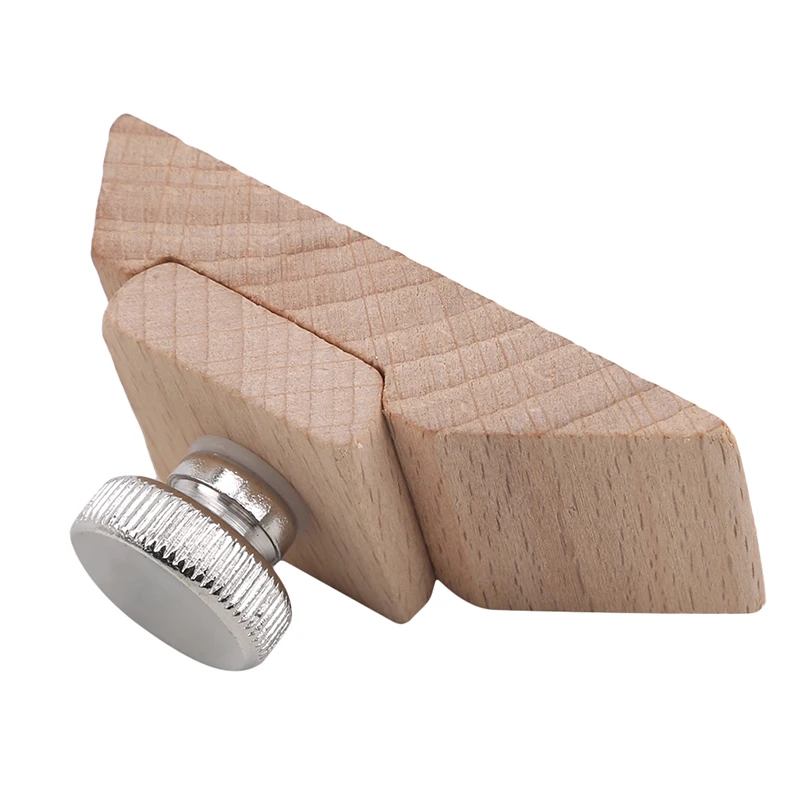 Beech Block Handmade Leather Edge Grinding Sandpaper Treatment Tool Sandalwood DIY Leathercraft Edge Tool